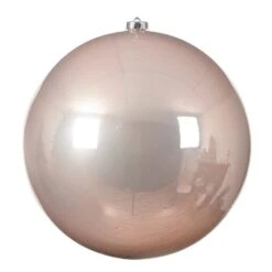 Boule De Noël (D400 Mm) Alpine XXL Rose Poudré