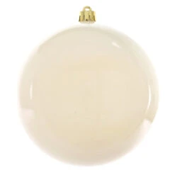 Boule De Noël (D140 Mm) Alpine Blanc Laine