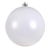 Boule De Noël (D200 Mm) Alpine Blanc -Village de Noel boule de noel d200 mm alpine blanc 54112