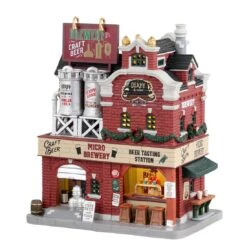 Village De Noël Lemax Lumineux Brasserie Derby & Sons