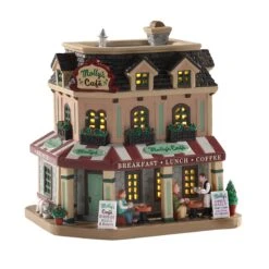 Village De Noël Lemax à Piles Lumineux Le Café De Molly