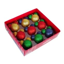 Coffret De 9 Boules De Noël (D60 Mm) Disney Mickey Multicolore
