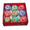 Coffret De 9 Boules De Noël (D75 Mm) Disney Mickey Multicolore -Village de Noel coffret de 9 boules mickey 75 mm 131231 1691047653