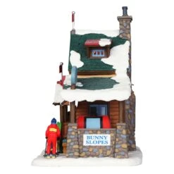 Village De Noël Lemax à Piles Lumineux Ecole De Ski -Village de Noel cole de ski sugar pine piles led 130329 1689243155