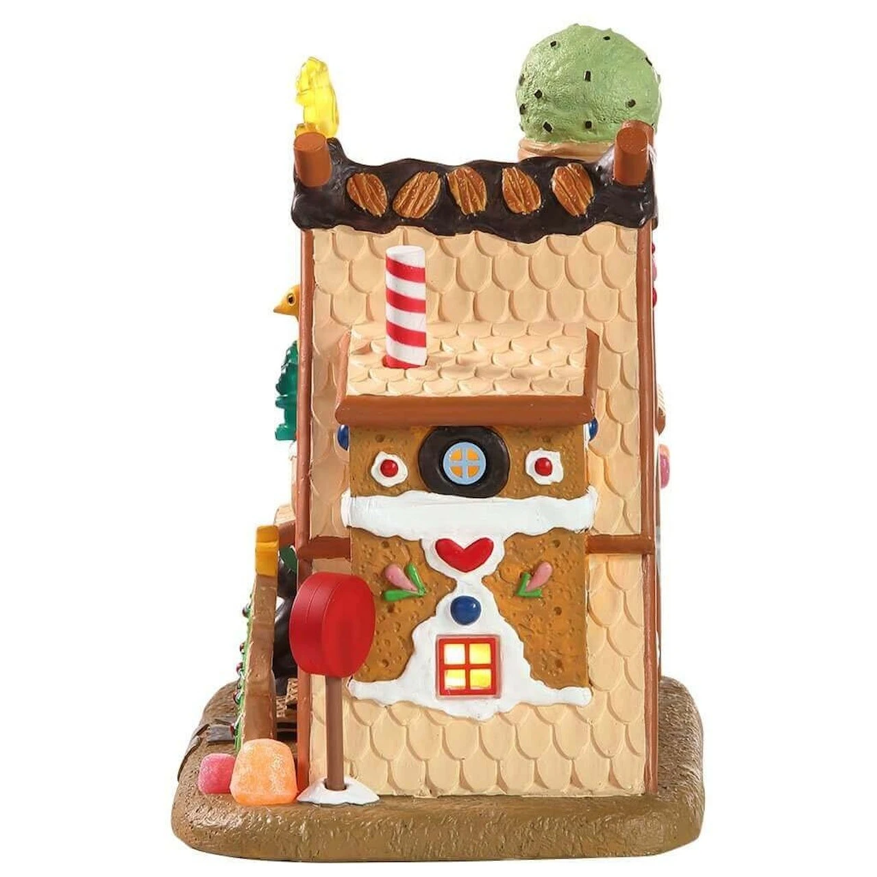 Village De Noël Lemax à Piles Lumineux Confiserie 5 Village De Noël Lemax à Piles Lumineux Confiserie – Image 3