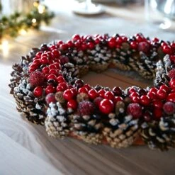 Couronne De Noël Décorée Selena