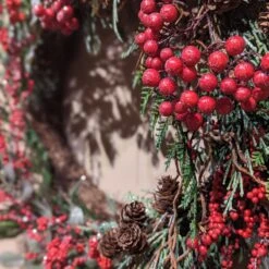 Couronne De Noël Jiny D50 Cm -Village de Noel couronne de no l jiny 129165 1692713313