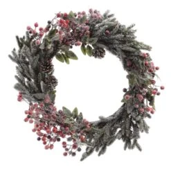 Couronne De Noël Odesza D48 Cm Vert