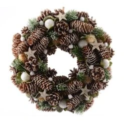 Couronne De Noël Décorée Etoilée