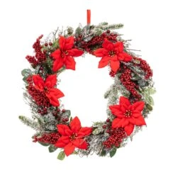 Couronne De Noël Poinsettia