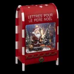 Boîte Aux Lettres Père Noël Lumineux 12 LED