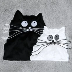 Plaid De Noël (150 Cm) Douillet Gris -Village de Noel douillet plaid 130x150 gris 131359 1695116634