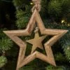 Etoile De Noël à Suspendre Manguier Or -Village de Noel etoile de no l suspendre manguier or 100618 1681910109