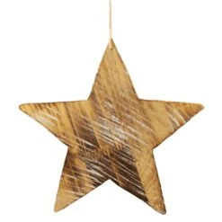Etoile De Noël à Suspendre York Naturel