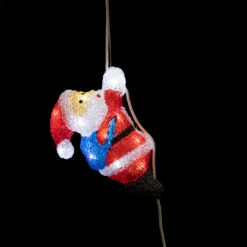 Père Noël Lumineux à Piles Jeannot Blanc Froid 20 LED