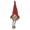 Lutin De Noël Victor Rouge H50 Cm -Village de Noel gnome met led pluche 50cm 2ass mod a 117448 1654260643