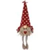 Lutin De Noël Victoria Rouge H50 Cm -Village de Noel gnome met led pluche 50cm 2ass mod b 117451 1654260658