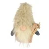 Lutin De Noël Skieur Lumineux Blanc H21 Cm -Village de Noel gnome mod b 117394 1654259391