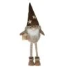 Lutin De Noël Colin Marron H50 Cm 1 Lutin De Noël Colin Marron H50 Cm -Village de Noel gnome standing 50cm 2ass mod a 117415 1654259973
