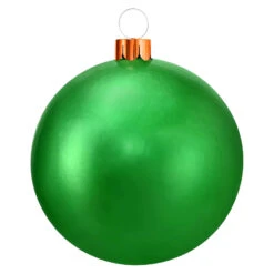 Grande Boule De Noël Gonflable D65 Cm Vert
