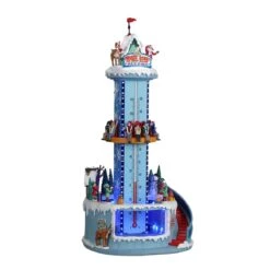 Village De Noël Lemax Lumineux, Musical Et En Mouvement Santa's Freeze Zone