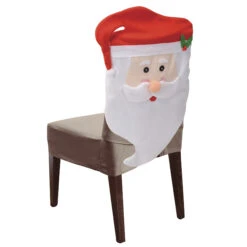 Housse De Chaise Père Noël Rouge