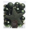 Kit De Décoration De Sapin De Noël Novae Vert Sapin -Village de Noel kit de d coration de sapin de no l novae vert sapin 62400 1694442907