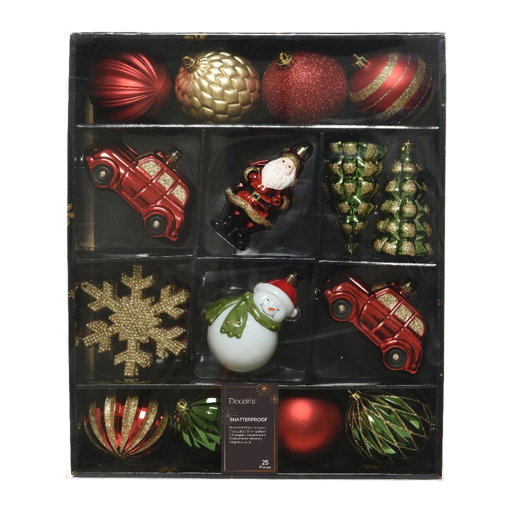 Kit De Décoration De Sapin De Noël Tradition Or 4 Kit De Décoration De Sapin De Noël Tradition Or – Image 2