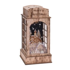 Lanterne De Noël Sport D'hiver Naturel LED