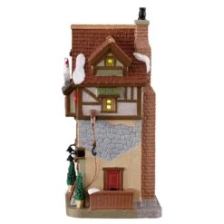 Village De Noël Lemax à Piles Lumineux Le Moulin à Café -Village de Noel le moulin caf piles led 130289 1689669526