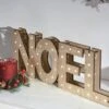 Lettres Lumineuses à Piles "Noël" Blanc Chaud 41 LED -Village de Noel lettres lumineuses 55186