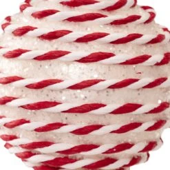 Lot De 12 Boules De Noël (D80 Mm) Emina Rouge -Village de Noel lot de 12 boules de no l d80 mm emina rouge 101797 1648042829