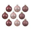 Lot De 21 Boules De Noël (D70 Mm) Cristal En Verre Rose 2 Lot De 21 Boules De Noël (D70 Mm) Cristal En Verre Rose -Village de Noel lot de 21 cristal boule verre brillant paillettes 128863 1685437241