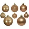 Lot De 26 Boules De Noël Lara Camel -Village de Noel lot de 26 boules de no l lara camel 85283 1623312720