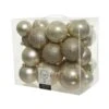Lot De 26 Boules De Noël Lara Perle -Village de Noel lot de 26 boules de no l lara perle 85277 1694444058