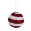 Lot De 3 Boules De Noël (D100 Mm) Spiralis Rouge -Village de Noel lot de 3 boules de no l d100 mm spiralis rouge 117379 1670511248