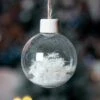 Lot De 3 Boules De Noël (D80 Mm) En Verre Cocoon Transparent -Village de Noel lot de 3 boules de no l d80 mm en verre cocoon transparent 128763 1687509661