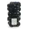 Lot De 30 Boules De Noël Assorties Alpine Noir -Village de Noel lot de 30 boules de no l assorties alpine noir 70771 1694444193