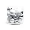 Lot De 30 Boules De Noël Assorties New Alpine Argent -Village de Noel lot de 30 boules de no l assorties new alpine argent 130106 1695631825