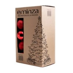 Lot De 30 Boules De Noël (D80 Mm) New Alpine Rouge 11 Lot De 30 Boules De Noël (D80 Mm) New Alpine Rouge -Village de Noel lot de 30 boules de no l d80 mm new alpine rouge 130097 1695630327