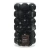 Lot De 37 Boules De Noël (D60 Mm) Alpine Mix Noir -Village de Noel lot de 37 boules de no l d60 mm alpine mix noir 70850 1694442117