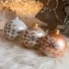 Lot De 6 Boules De Noël (D80 Mm) En Verre Blio -Village de Noel lot de 6 boules de no l d80 mm en verre blio 129089 1687342363