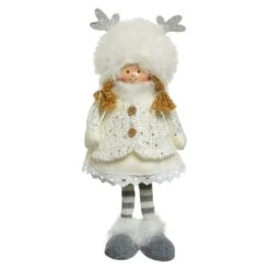 Lutin De Noël Fillette Julia H37 Cm -Village de Noel lutin de no l fillette julia h37 cm 129007 1692870394