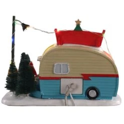 Village De Noël Lemax à Piles Lumineux Vendeur De Sapins -Village de Noel magasin d arbres ted s 130305 1689603802