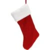 Chaussette De Noël Tradi Rouge -Village de Noel no l chausson tricot de luxe 4 129714 1690201241