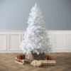 Sapin Artificiel De Noël Oregon H185 Cm Blanc Grisé
