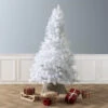 Sapin Artificiel De Noël Oregon H215 Cm Blanc Grisé 2 Sapin Artificiel De Noël Oregon H215 Cm Blanc Grisé -Village de Noel oregon blanc 215cm