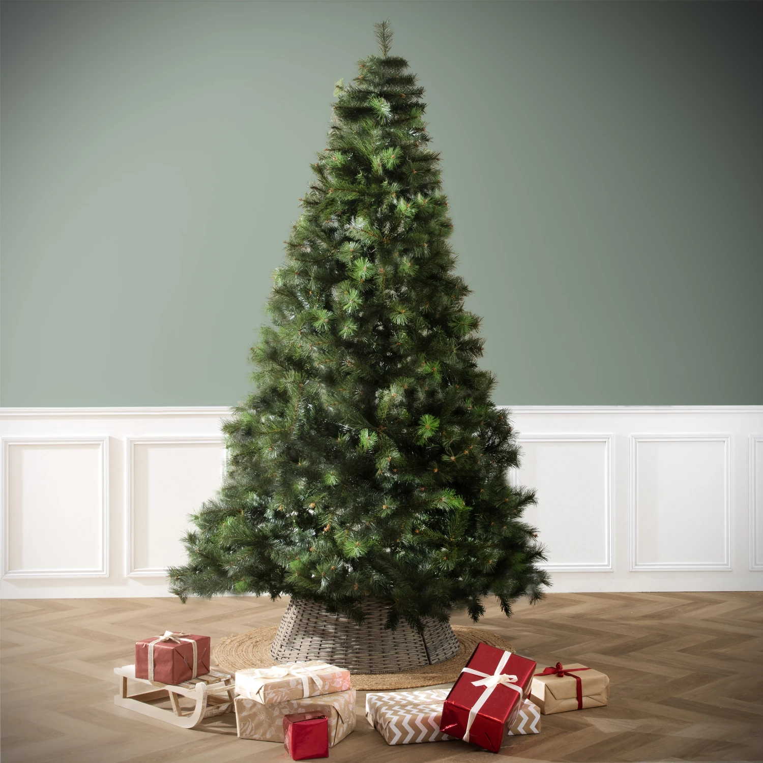 Sapin Artificiel De Noël Oregon H245 Cm Vert 3 Sapin Artificiel De Noël Oregon H245 Cm Vert