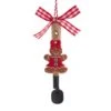 Pain D'épices Cuillère De Noël à Suspendre Rouge -Village de Noel ornements pain depice fouet et cuilliere mod b 131134 1691064157
