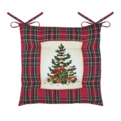 Coussin De Noël Chaise Carrée Oswald Multicolore